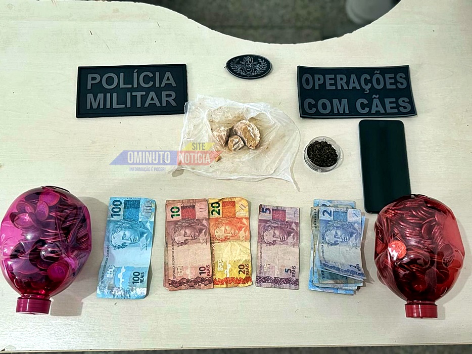 Canil é acionado e localiza crack em residência na Marechal Rondon, em Jaru