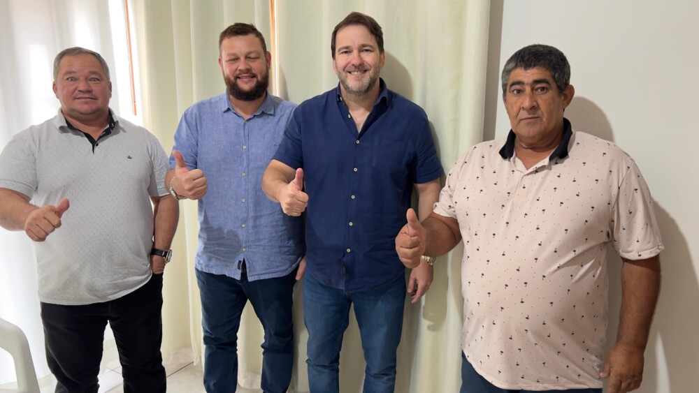 Deputado Alex Redano recebe prefeito de Itapuã do Oeste, Nei Martins, e reafirma compromisso com o progresso do município