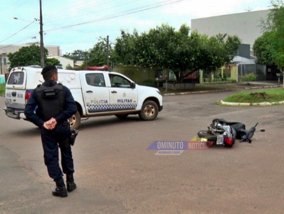 Acidente no bairro Princesa Isabel, em Cacoal, foi provocado por ponto cego em veículo