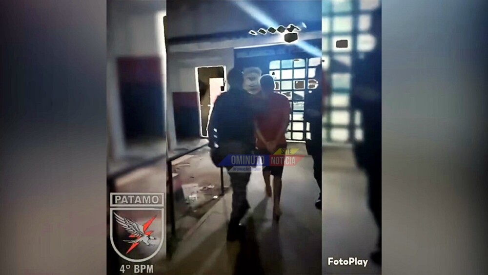 Dois foragidos da justiça são presos pelo 4º Batalhão da PM em Cacoal, RO