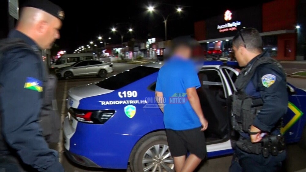 Jovem de 21 anos é preso por tráfico de drogas em Cacoal