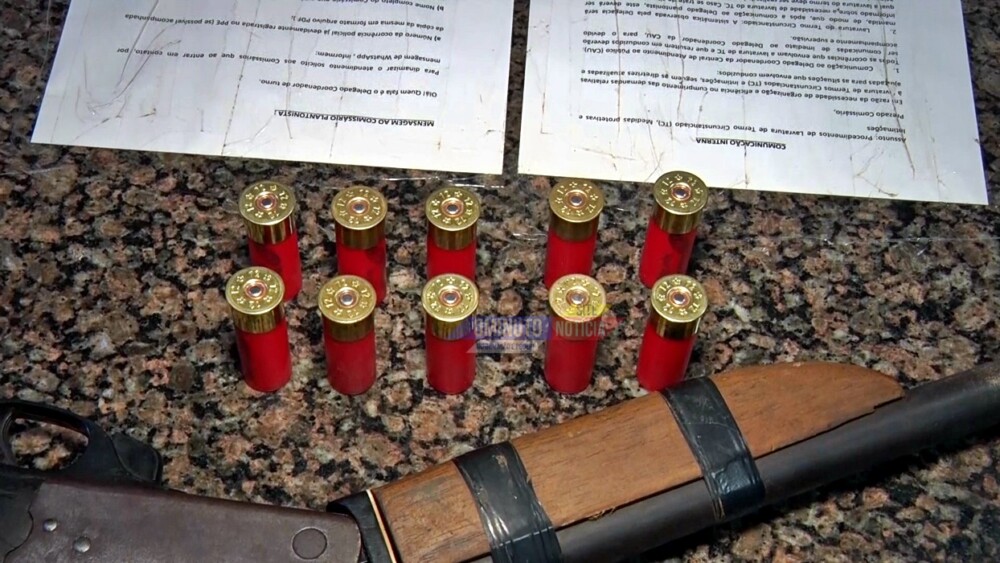 Homem é preso em flagrante por posse ilegal de arma de fogo em Cacoal, RO