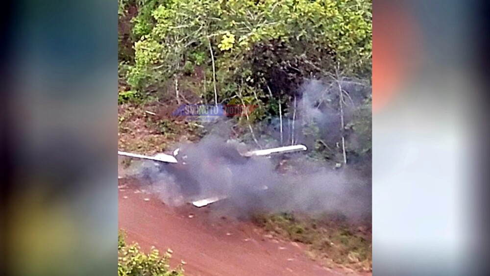 FAB intercepta avião com mais de meia tonelada de drogas no AM