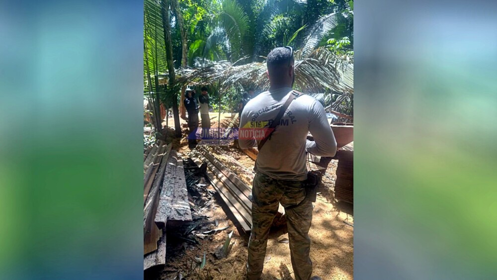 Operação Riacho Vivo da Polícia Federal destrói “casa de sal” em Guajará-Mirim, RO