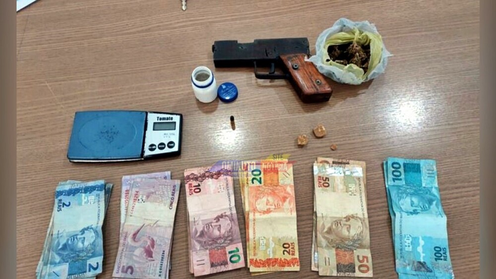 Homem acusado de tráfico é preso portando arma de fogo em Rolim de Moura