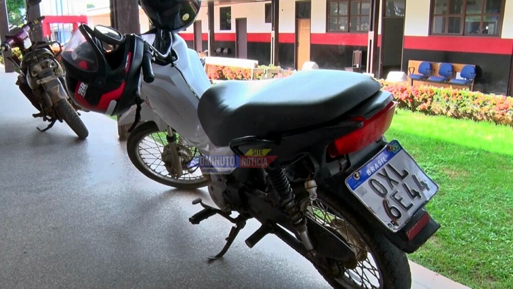 Polícia Militar localiza motoneta abandonada no bairro Jardim Clodoaldo, em Cacoal