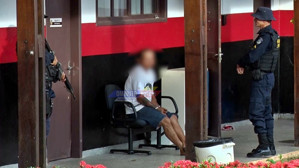 Guarnição da Patrulha rural prende foragido da justiça no bairro Floresta, em Cacoal, RO