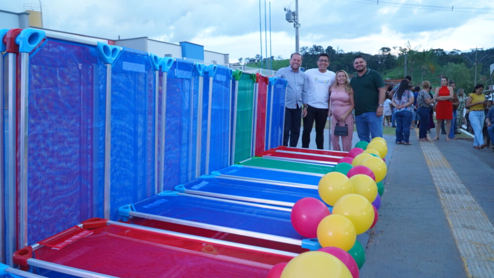 Creches municipais recebem camas de descanso, em Cacoal