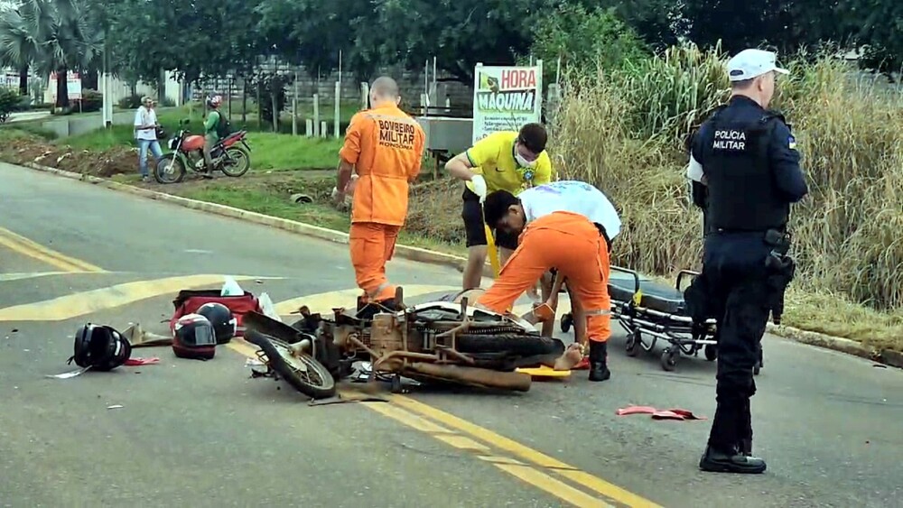 Vítimas de acidente gravíssimo na Rodovia do Café, em Cacoal, sofreram múltiplas fraturas