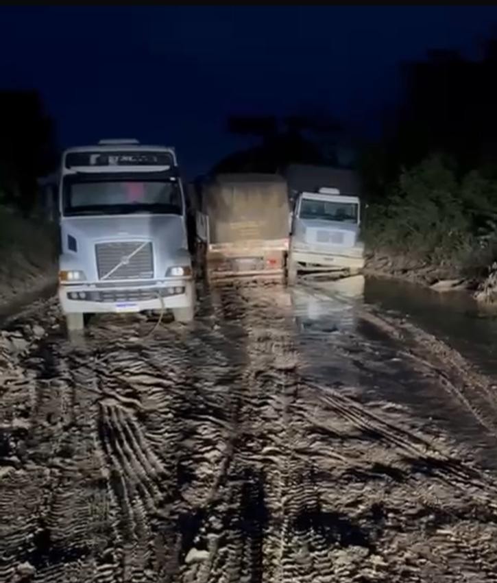 Presidente da Alero cobra recuperação da RO-458 no KM 18, em Triunfo