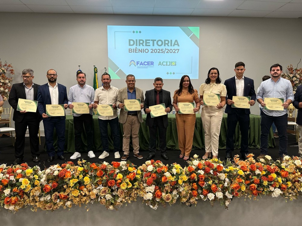 Ivan Lellis toma posse como membro da ACIJ, nesta semana, em Jaru, RO