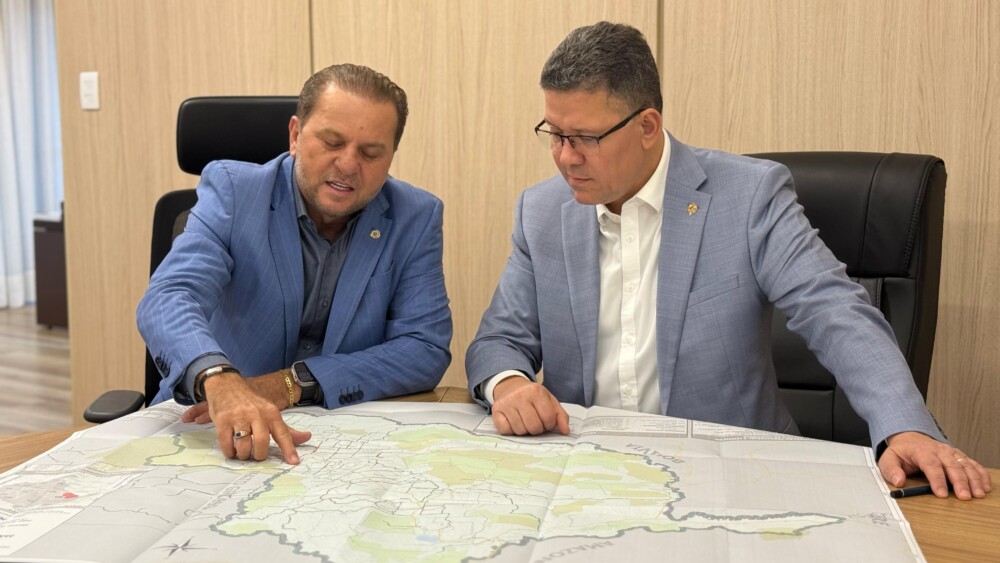 Deputado Cirone Deiró apresenta propostas estratégicas ao governador Coronel Marcos Rocha para impulsionar o desenvolvimento dos municípios