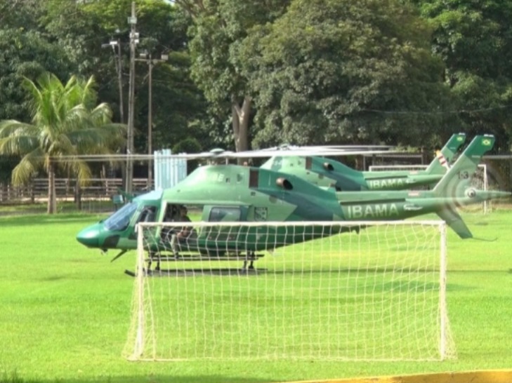 Operações Golden Border e Águas Claras combatem extração ilegal em terras indígenas na região de Espigão, RO