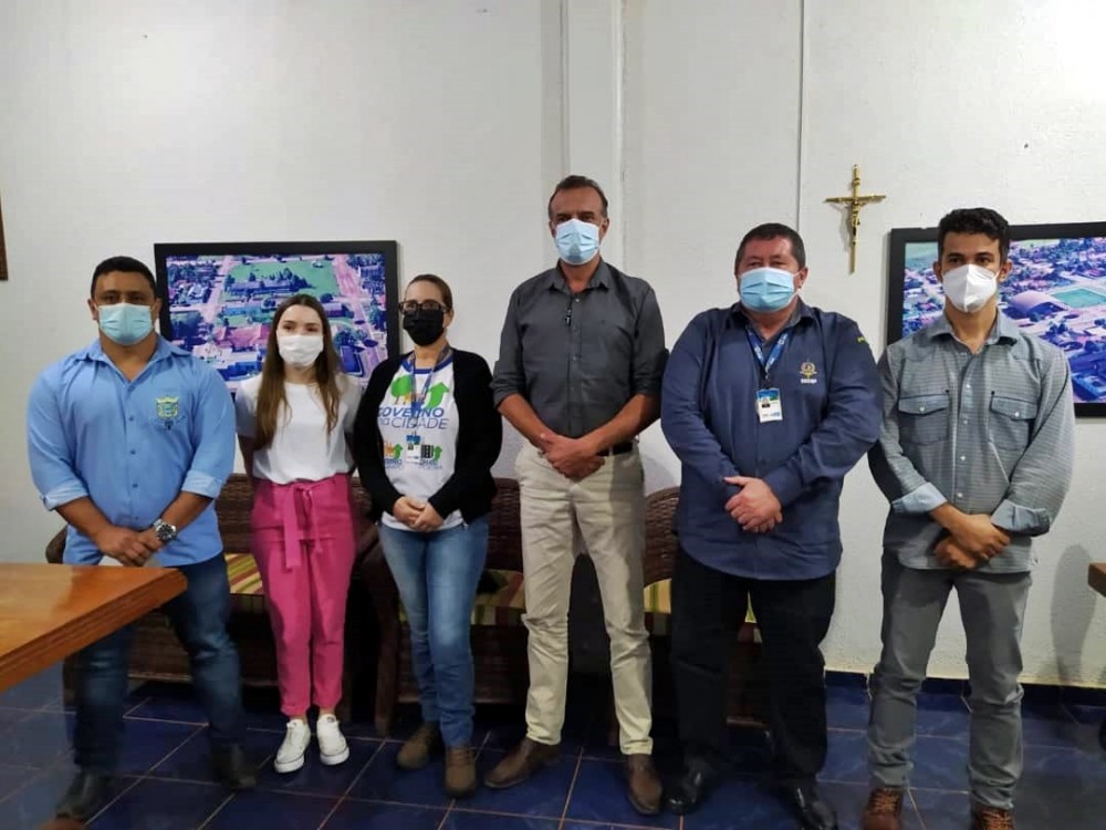 Prefeito de Alvorada, Vanderlei Tecchio recebe Cel. Meirelles da SEOSP, nesta sexta-feira, 24