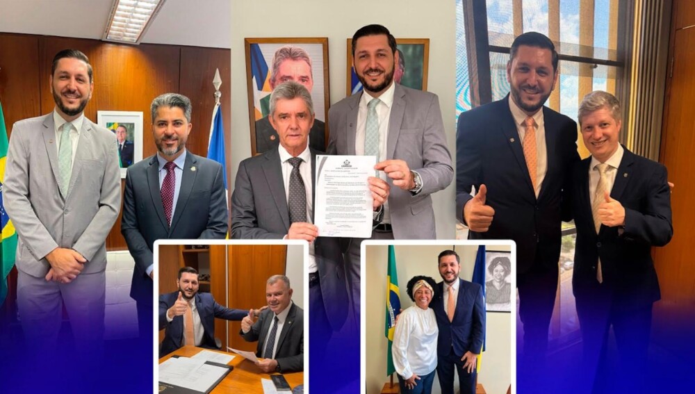 Vereador Lucas Follador Cumpre Agenda em Brasília e Goiás em Prol de Ariquemes