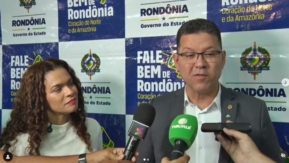 Governador de Rondônia é pressionado durante entrevista sobre nomeações de ex-prefeitos processados