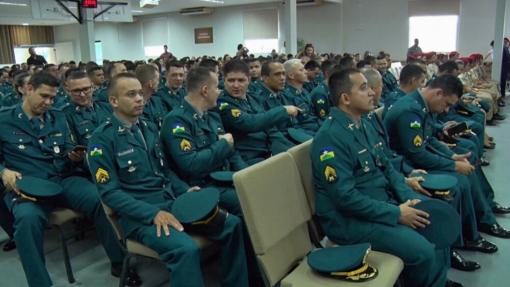 180 novos sargentos da Polícia Militar se formaram nesta semana em Cacoal