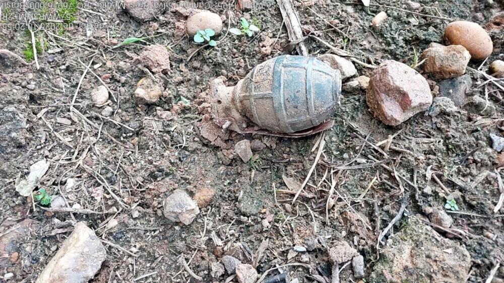 Granada é detonada pelo BOP após ter sido localizada na rua em Presidente Médici