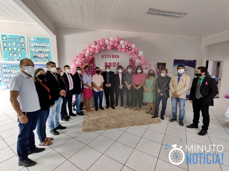 Dia do vereador e homenagens ao Outubro Rosa, são celebrados na Câmara de Vereadores de Jaru, RO