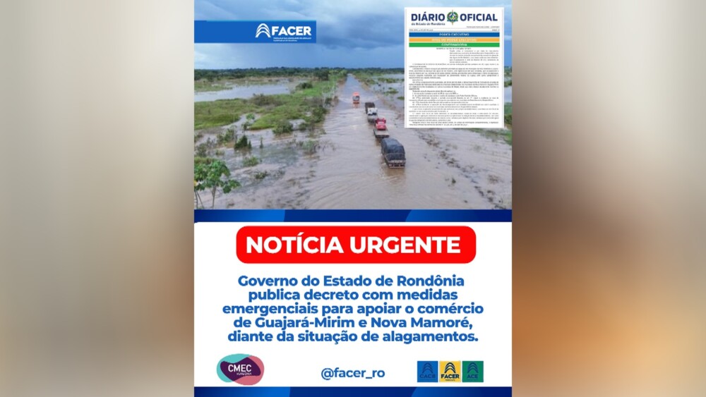 FACER propõe medidas fiscais complementares diante da emergência na BR-425