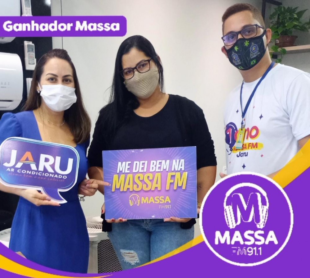 Adriana Sampaio é a ganhadora da Promoção “Numa Fria com a Massa FM”