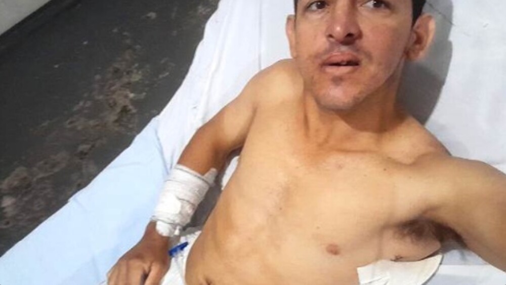 Jeferson Batoré leva seis facadas em Mirante da Serra, RO