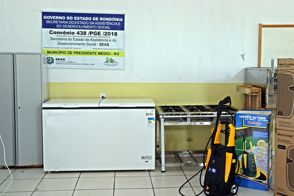 Semas recebe equipamentos adquiridos através de parceria com o Governo do Estado