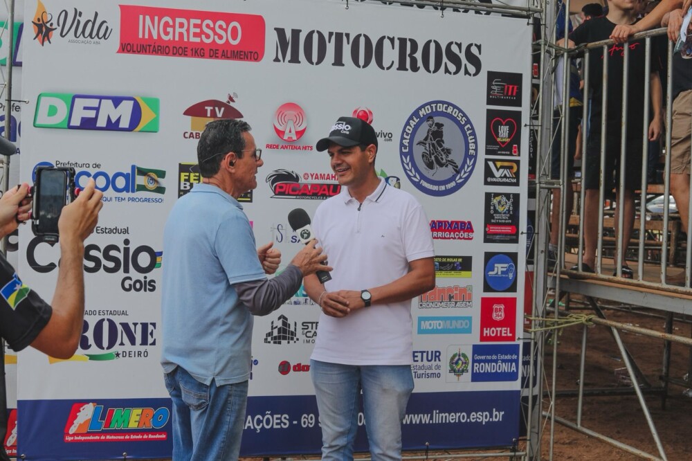 Deputado Cássio Gois impulsiona Motocross em Rondônia