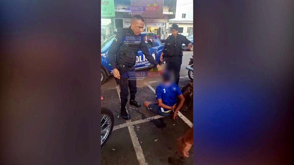 Homem é preso por desacatar policiais militares em Cacoal