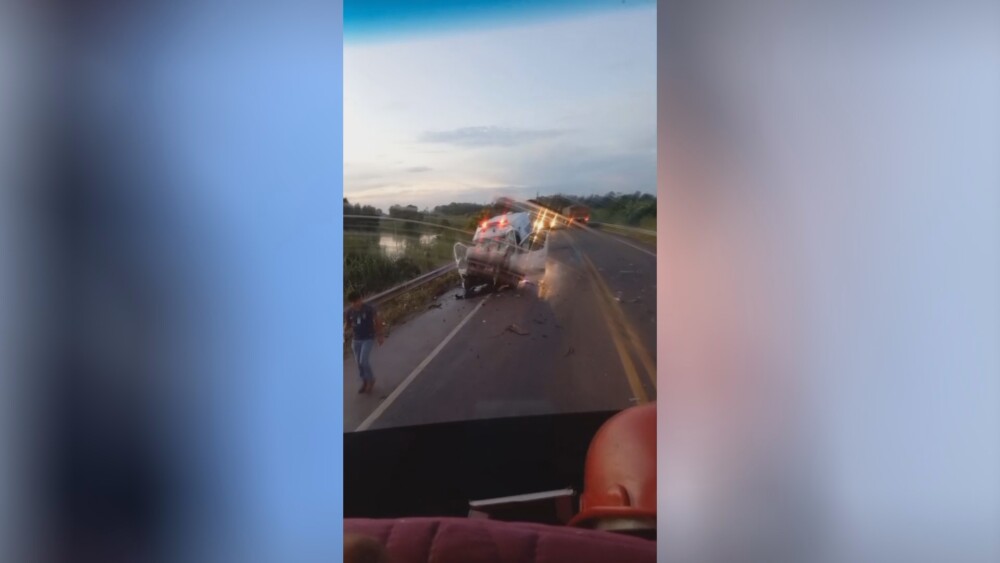 Mais uma tragédia com ambulância deixa mortos e feridos na BR-364 em Rondônia