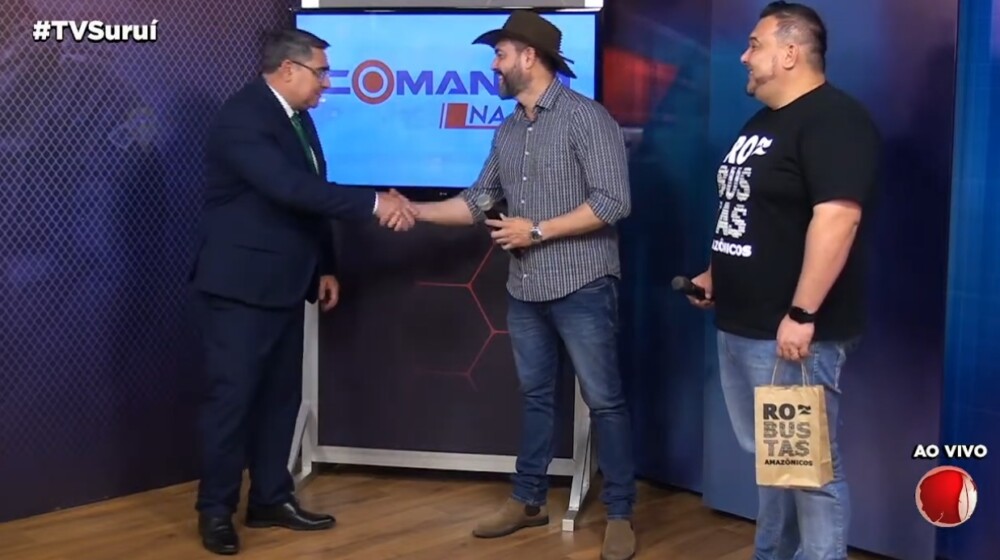 Luiz Paulo da Agricultura fala sobre a 12ª RRS Internacional ao vivo para o Comando na TV