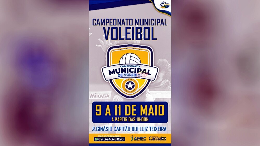 Fim de semana repleto de esportes movimenta Cacoal