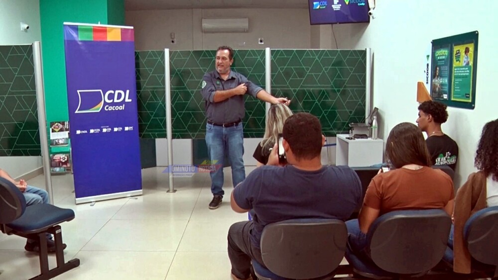 Empresários de Cacoal participam de palestra sobre fidelização de clientes