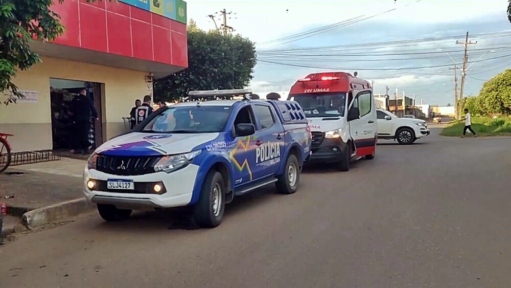 Eletricista vai cobrar dívida e acaba com os dois braços quebrados em Ariquemes