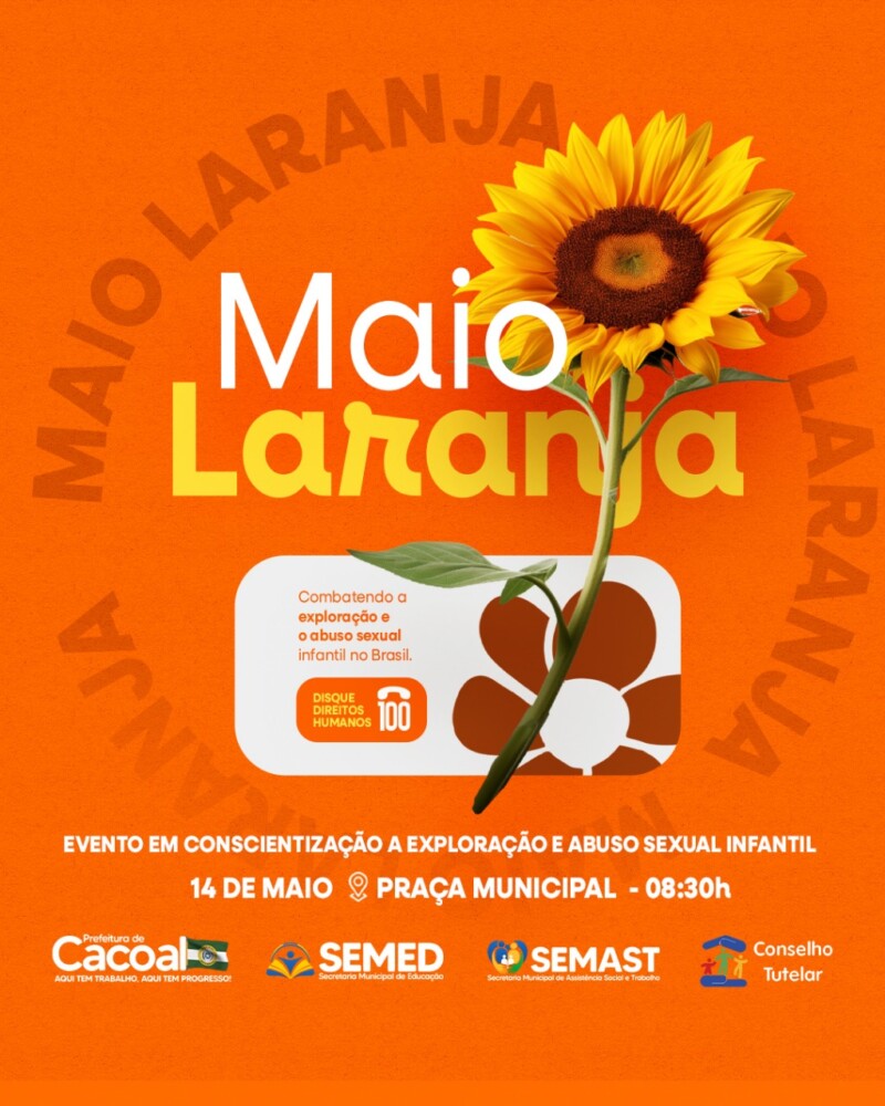 Maio é o mês de combate ao abuso e à exploração sexual de crianças e adolescentes