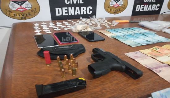 Polícia Cívil prende traficante que realizaria cavalgada regada a cocaína na zona rural