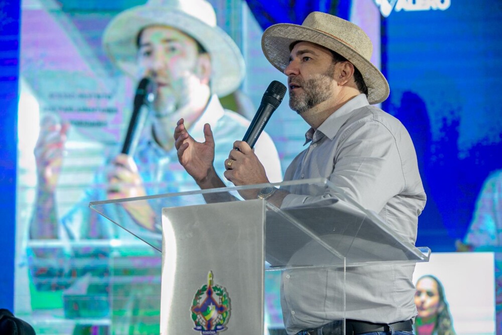 Presidente Alex Redano destaca presença de Ronaldo Caiado na Rondônia Rural Show