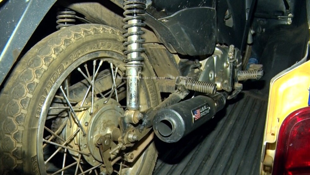 Motocicletas são apreendidas e quatro jovens são conduzidos após perturbação, em Cacoal