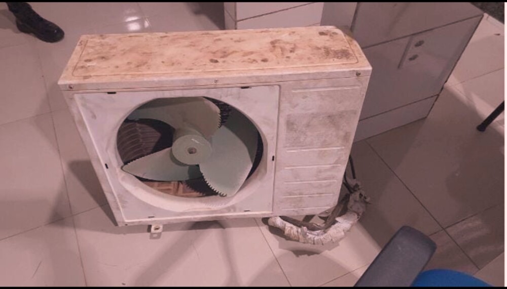 Central de ar-condicionado é recuperada pela Polícia Militar de Cacoal