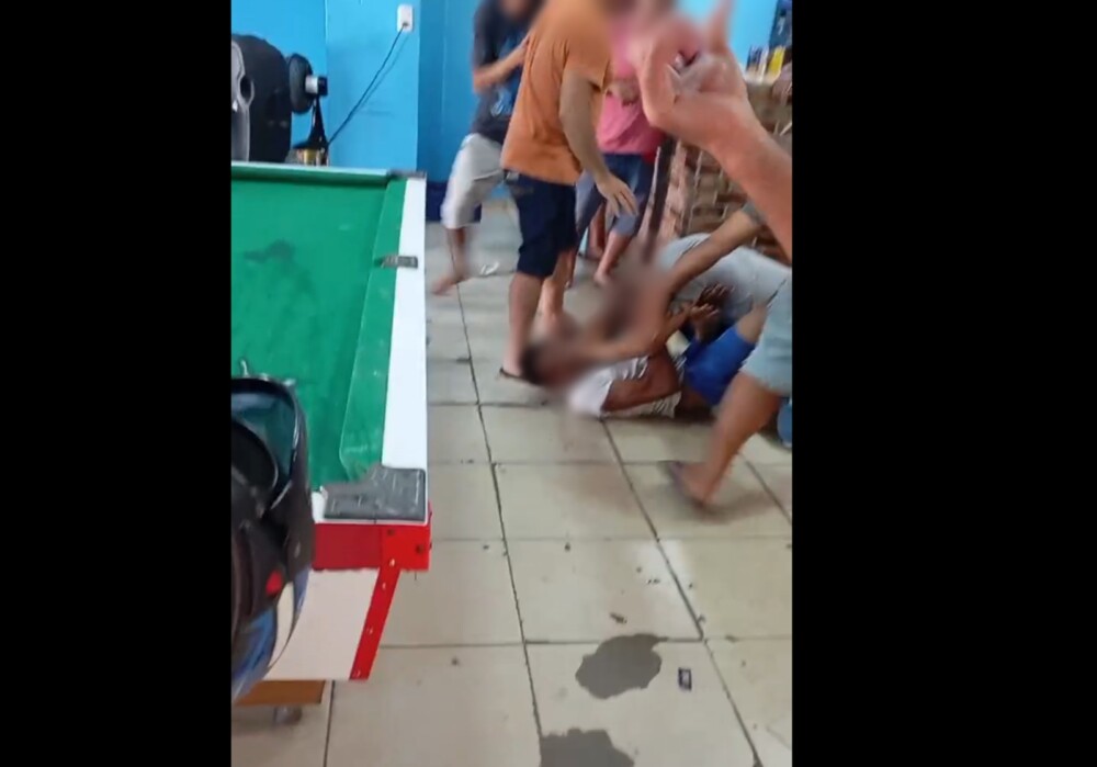 Veja o vídeo da briga violenta que causou destruição em bar no fim de semana em Ministro Andreazza