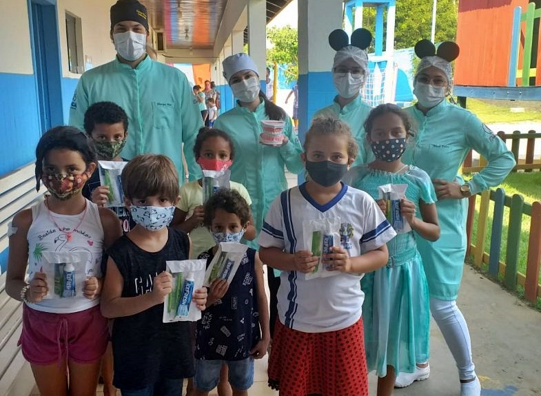 Ação do Programa Saúde na Escola é realizada no setor 08, em Jaru, RO