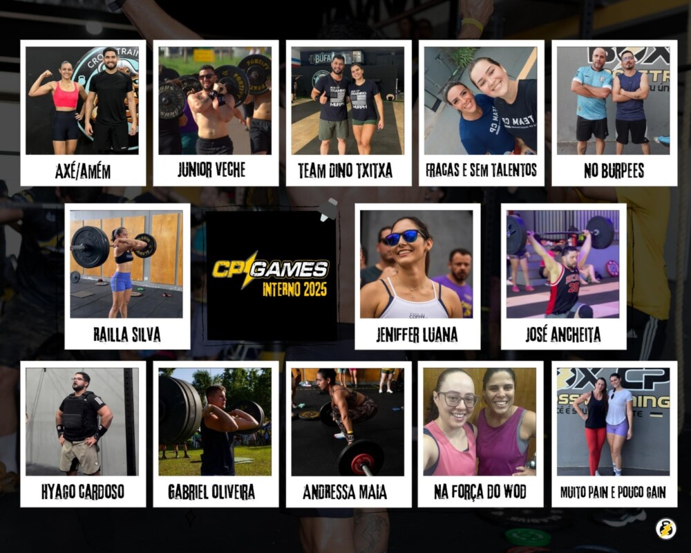CP Games Interno 2025: Atletas se enfrentam em competição cheia de adrenalina