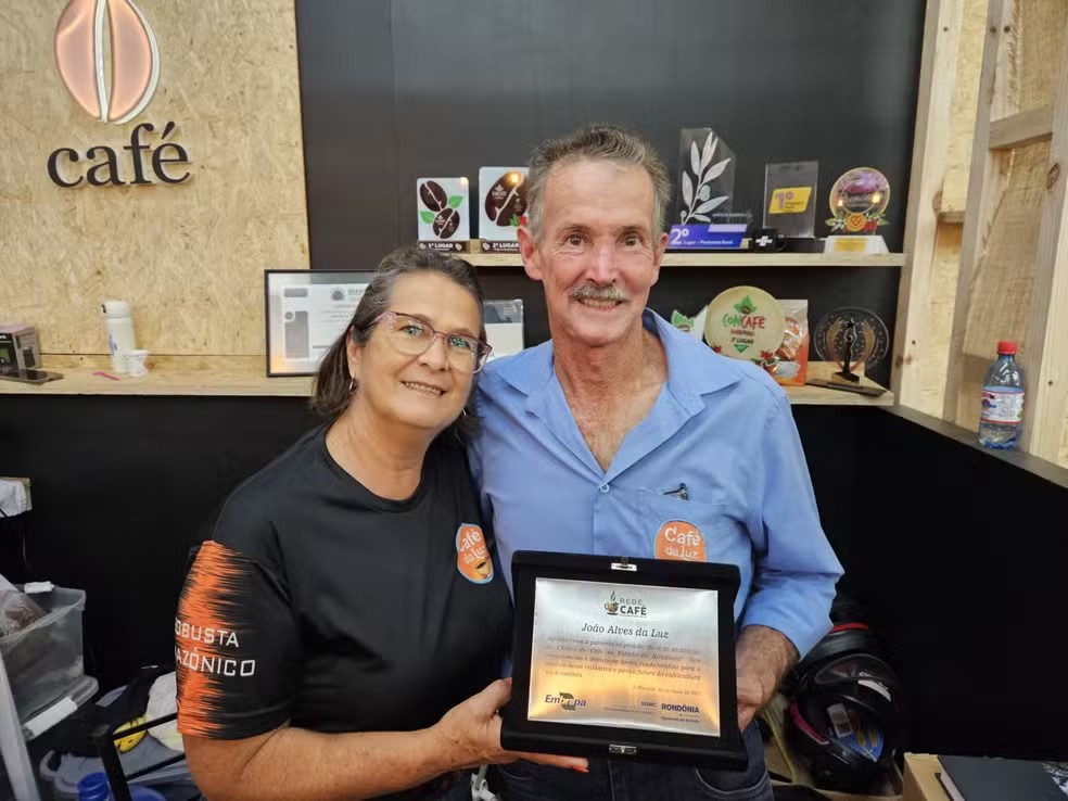 De Rondônia para o Brasil: o casal que transformou o café em arte e coleciona prêmios nacionais