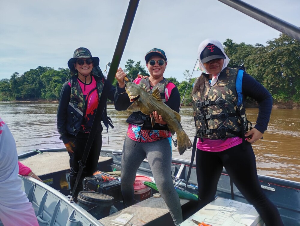 Torneio de Pesca Esportiva Feminina em Cacoal