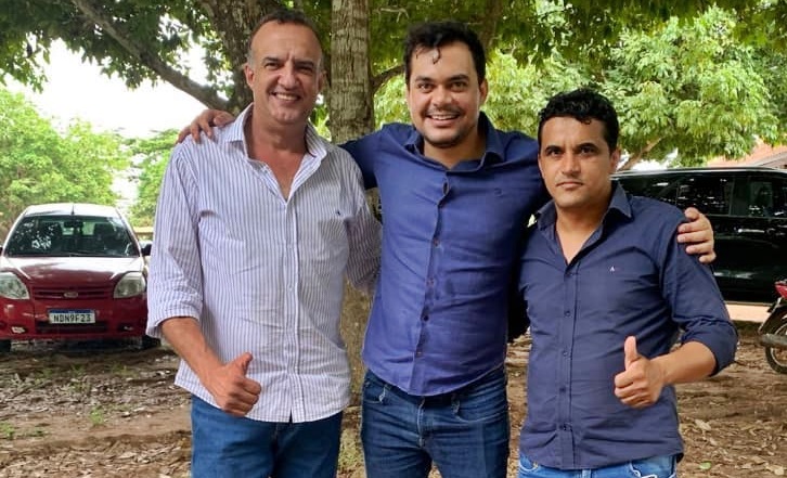 Prefeito de Alvorada, Vanderlei Tecchio recebe deputado federal Expedito Netto, nesta sexta-feira