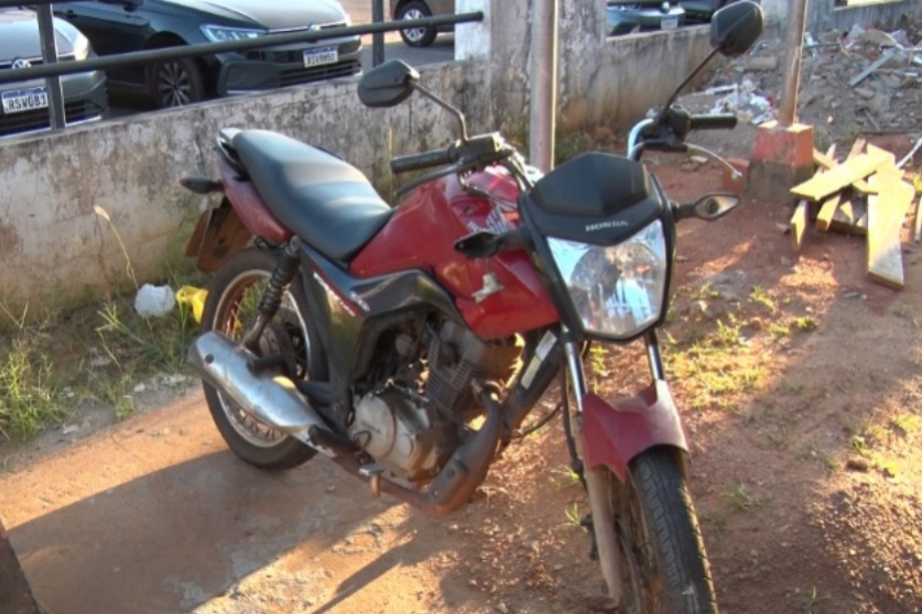 Recuperação de Moto Furtada em Posto de Combustível
