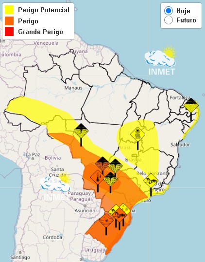 Cacoal Surpreendida por Chuva Inesperada em Pleno Inverno Amazônico