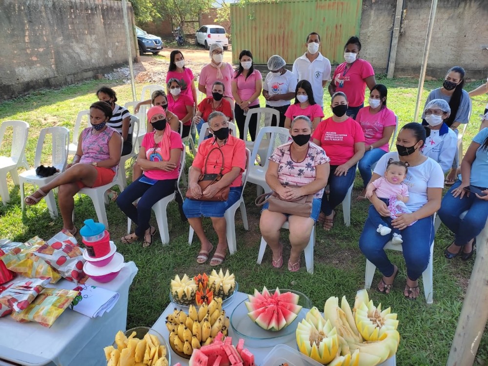 Mais uma ação da campanha Outubro Rosa é realizada; desta vez no Centro de Saúde Dr. Carmona