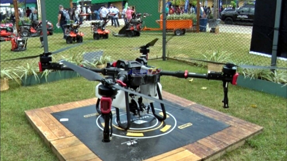 Drone de Pulverização revoluciona o campo na 12ª Rondônia Rural Show; equipamento chamou a atenção!