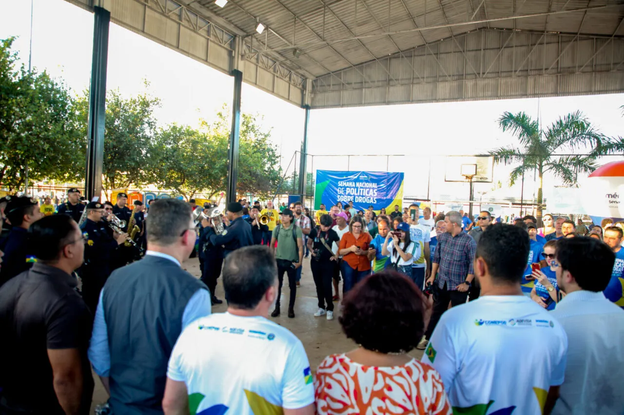 Encerramento da Semana de Políticas Públicas Sobre Drogas reúne autoridades e população em Porto Velho